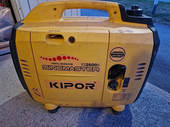 Kipor Sinemaster IG2600h - Digitaalinen invertterigeneraattori