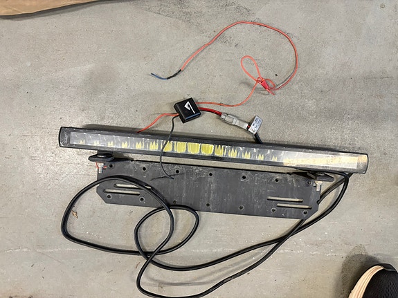 Auton lisävalo W-Light led lisävalopaneeli
