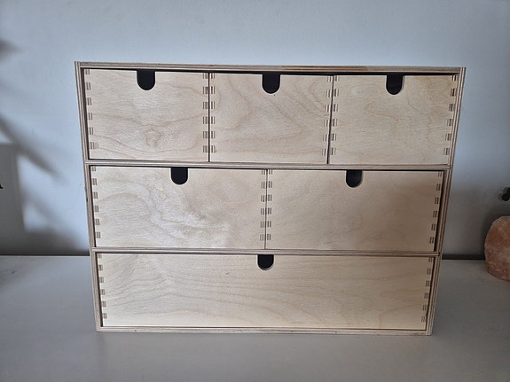 IKEA puinen laatikosto