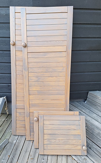 Lundia ovet 140x50 ja 40x50 cm (2 + 2 kpl)