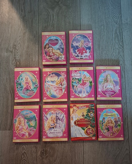 Barbie DVD-paketti