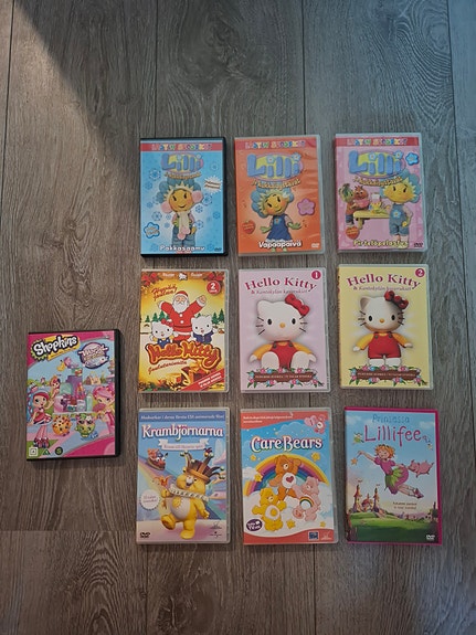 Lasten DVD-paketti