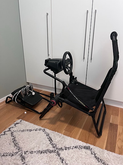 Next Level Racing Gt Lite ajotuoli + Logitech g920