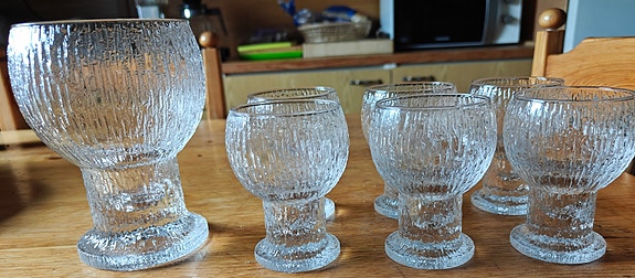 Iittala Kekkerit lasit 7 kpl (Timo Sarpaneva)