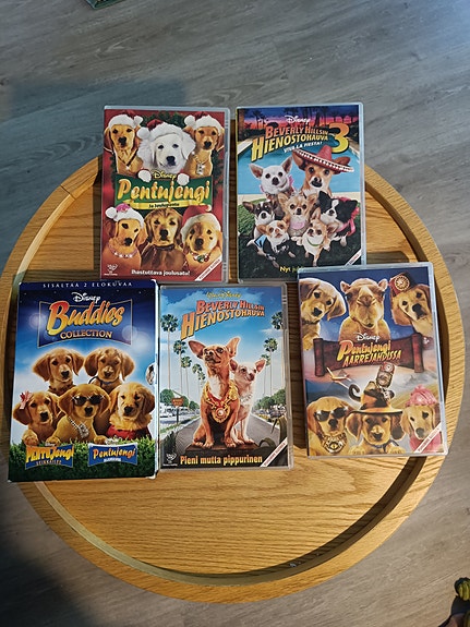 Disney Pentujengi ja Beverly Hillsin hienostohauva DVD-elokuvat 6 kpl