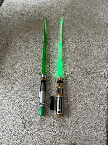 Star Wars valomiekka 2 kpl