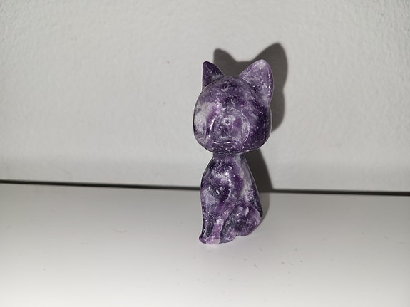 Lepidoliitti Luna Moon kissa