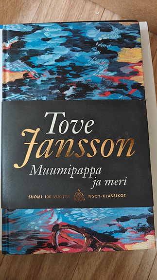Tove Jansson Muumipappa ja meri kirja numeroitu painos