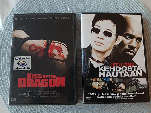 Jet Li - Kiss of the Dragon & Cradle 2 the grave DVD