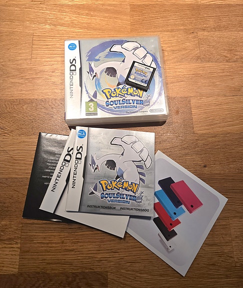 Retrogame: Pokémon SoulSilver Version Nintendo DS PAL Complete (CIB)