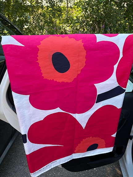 Marimekko Unikko suihkuverho