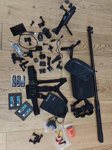 GoPro tarvikkeet ja kiinnikkeet