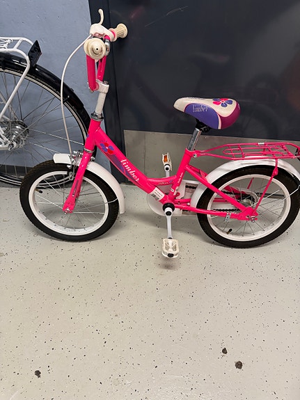 Raleigh Lillehammer lastenpyörä 16" pinkki