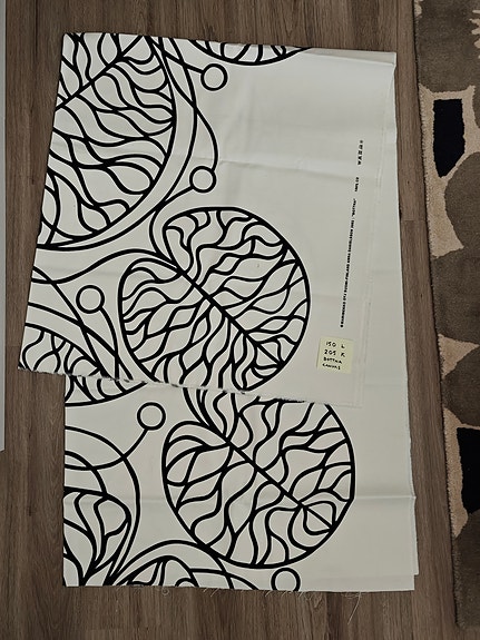 Marimekko Bottna paksu puuvillakangas