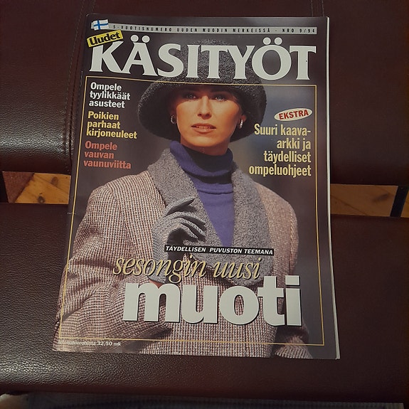Uudet Käsityöt -lehti 9/1994