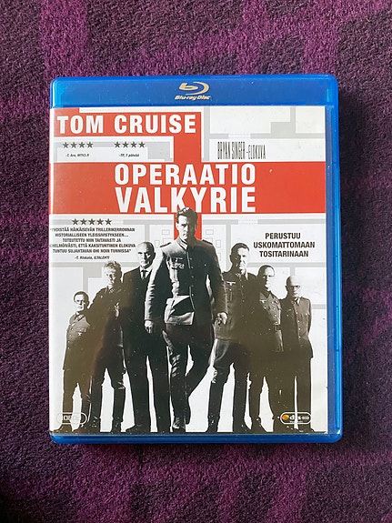 Operaatio Valkyrie Blu-Ray Tom Cruise
