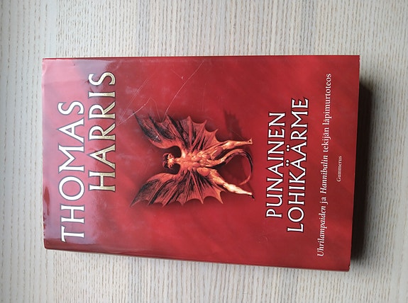 Thomas Harris Punainen lohikäärme kirja pokkari