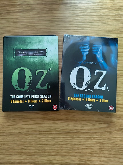 OZ (kylmä rinki) – Kausi 1 & 2 DVD (Season 2 avaamaton) HBO