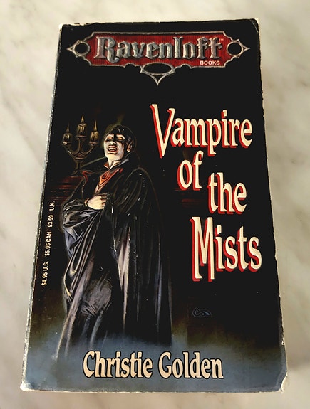 Vampire of the Mists -kirja (Ravenloft, eng)