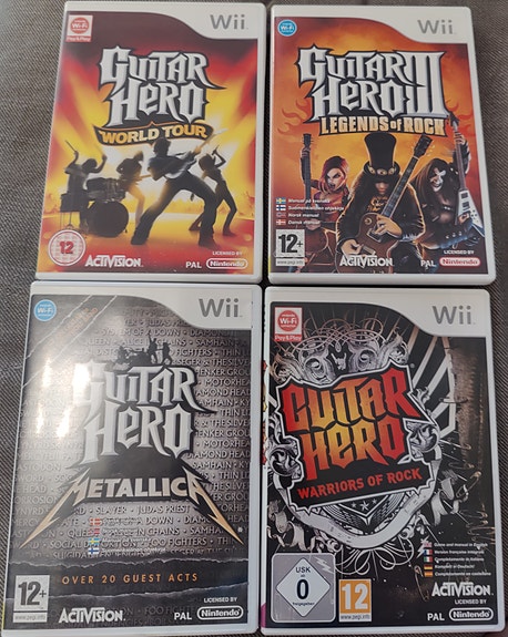 Guitar Hero pelit Wii