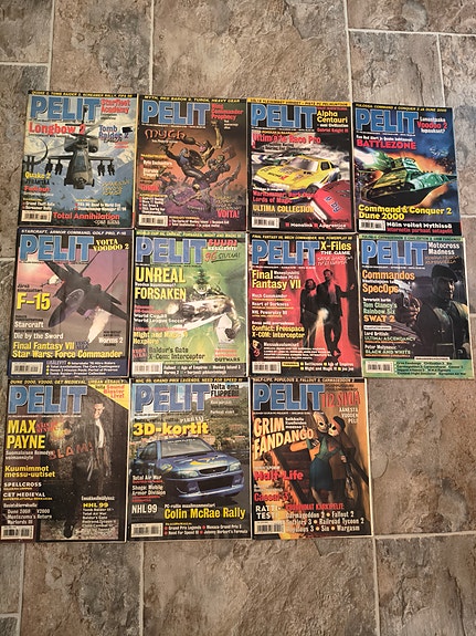 Pelit lehti 98 vuosikerta
