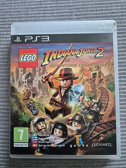 Lego Indiana Jones 2: The Adventure Continues PS3, CIB