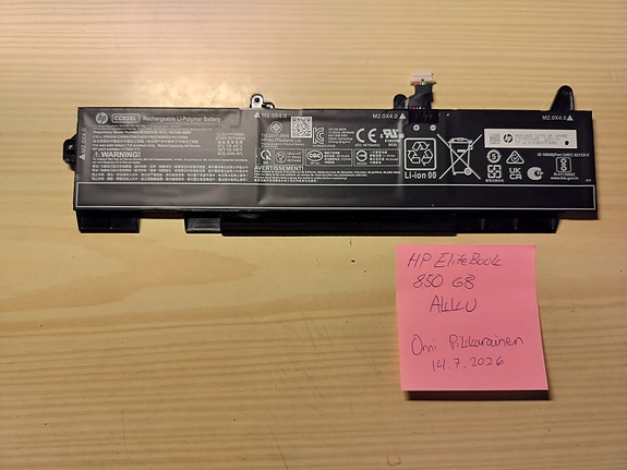 HP elitebook 850 g8 akku