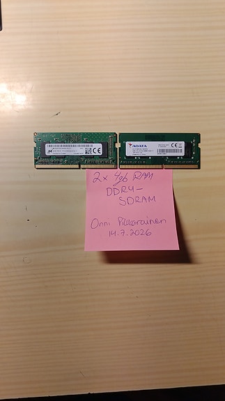 2 x 4gb RAM ddr4-sdram