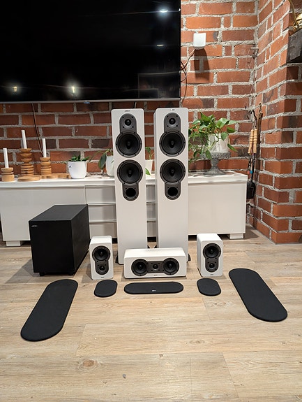 Jamo 5.1 surround kaiuttimet subbarilla
