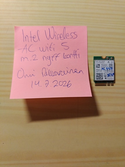 Intel Wireless AC WiFi M.2 NGFF -verkkokortti