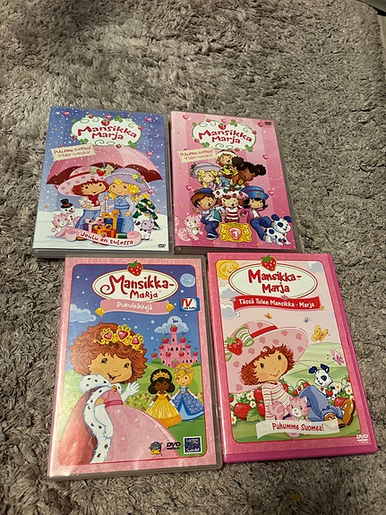 Mansikka-Marja DVD-elokuvat 4 kpl