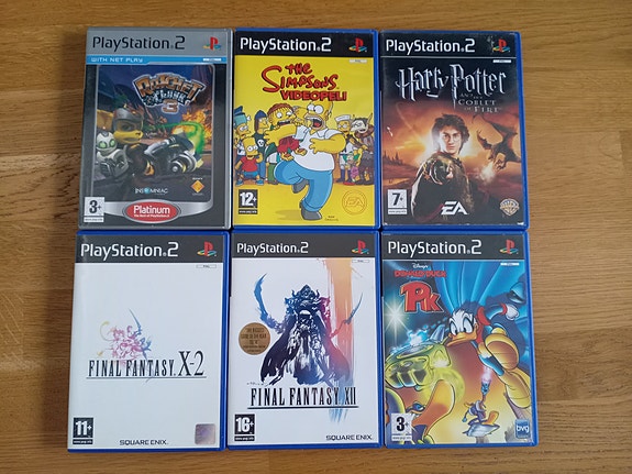 PlayStation 2 pelejä