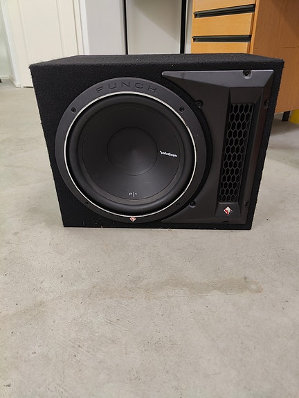 Subwoofer + 4ch vahvistin paketti