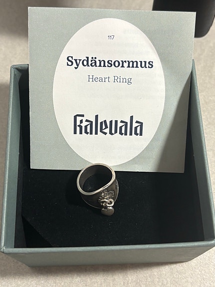 Kalevala Sydänsormus 16.0mm