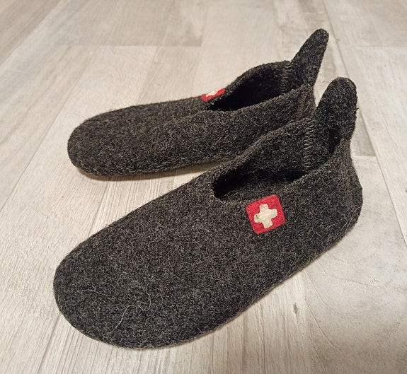 Lasten Living Kitzbühel lämpimät huopatohvelit, koko 33