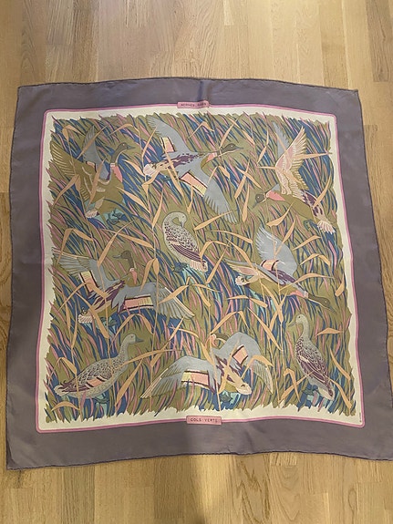 Hermes Cols Verts silkkihuivi