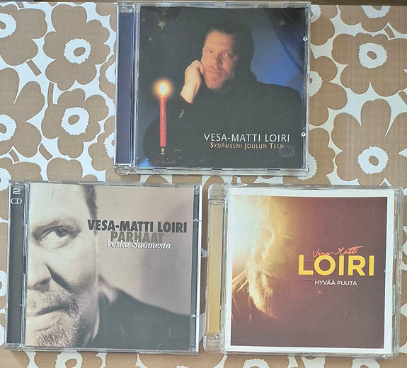 Vesa-Matti Loiri CD-levyt 3 kpl
