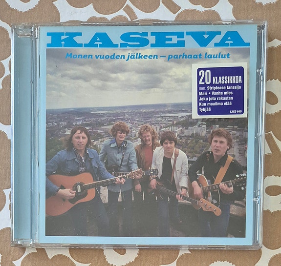 Kaseva: Monen vuoden jälkeen – parhaat laulut CD