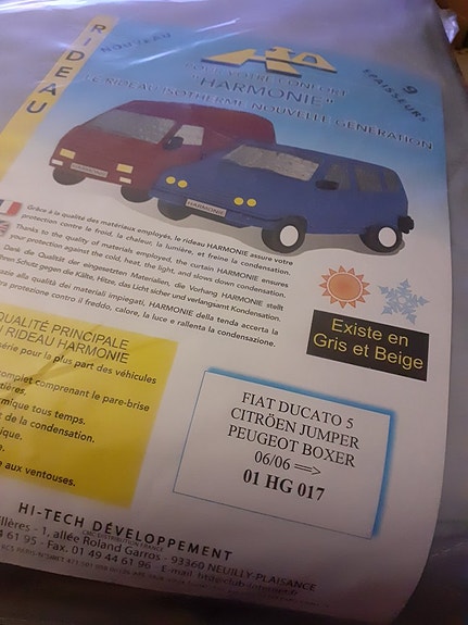 Termopeitto Fiat Ducato, Peugeot Boxer, Citroën Jumper 06/2006 - 2014