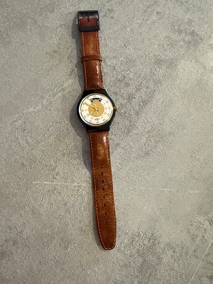 Vintage 90s Swatch Automatic 'Open Heart' (Mekaaninen kello)
