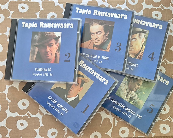 Tapio Rautavaara CD-sarja 5 levyä