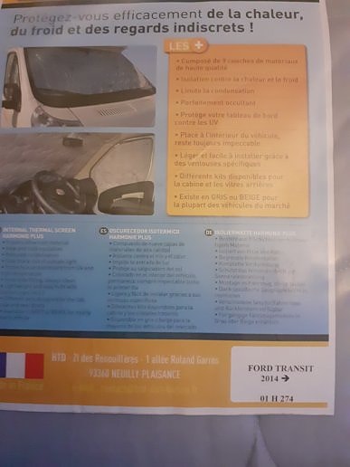 Termopeitto Ford Transit 2014 >