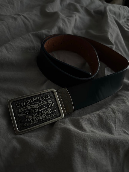 Levi Strauss vyö metallisoljella miehille