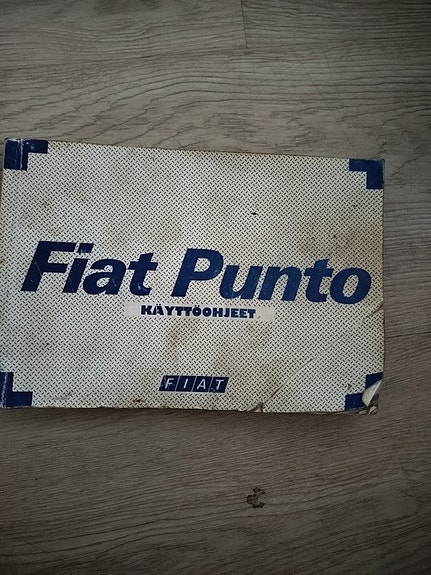 Fiat Punto käyttöohjeet
