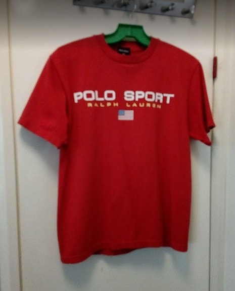 Ralph Lauren , Polo sport, pun T-paita koko S Käytetty siistikuntoinen.
