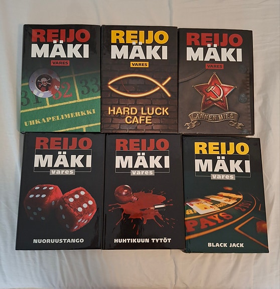 Reijo Mäki, kovakantiset