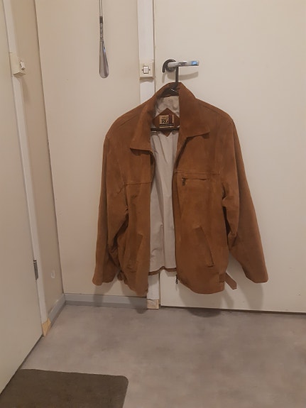 Miesten mokkatakki XL ruskea