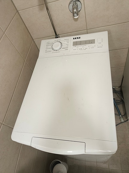 Senz uusi!! Päältä täytettävä pesukone