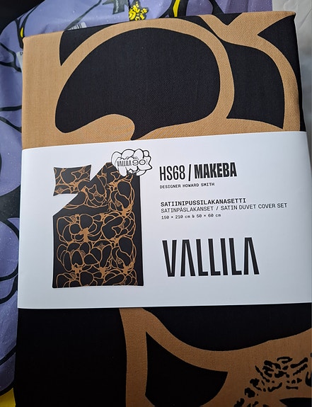 Vallila Makeba satiinipussilakanasetti