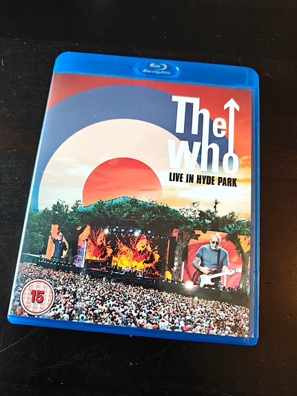 The Who - Live in Hyde Park blu-ray
